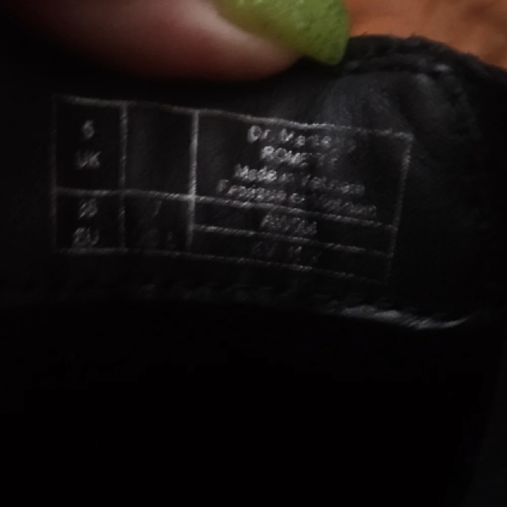 Dr. Martens Black Platform Chelsea Booties *Womens Size 7 - Picture 9 of 9